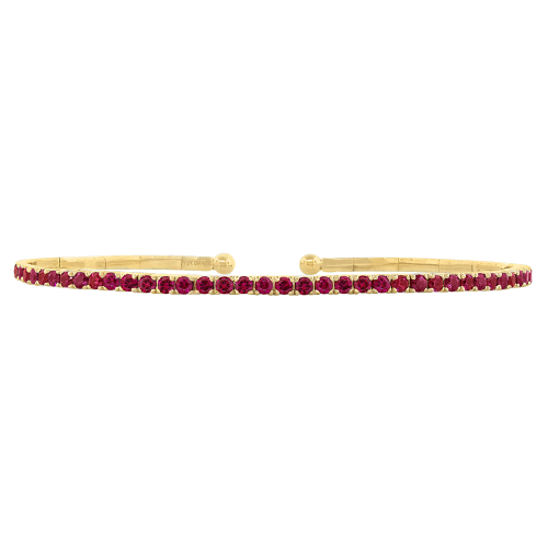 1.56CT RUBY BANGLE