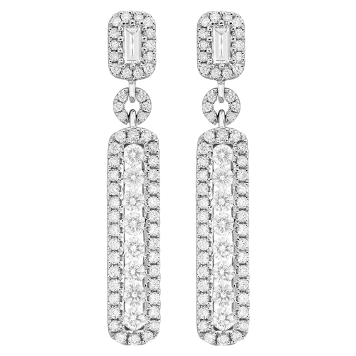 1.74CT DIAMOND EARRING